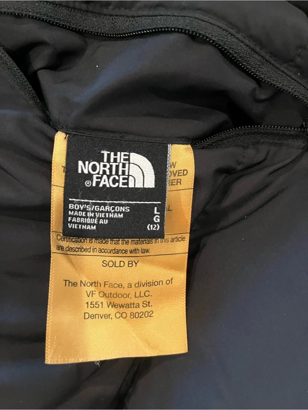 The North Face warm insulated